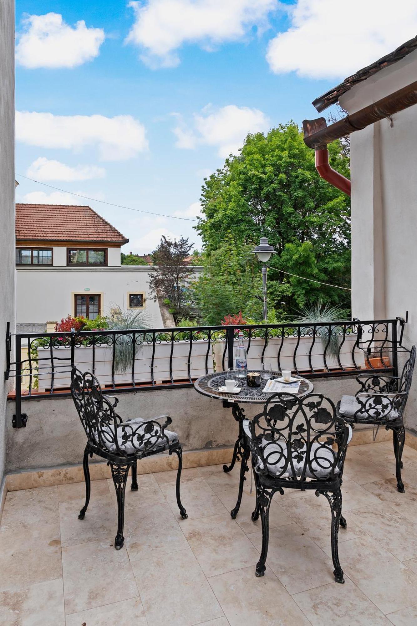 Gela'S Terrace Apartment シビウ エクステリア 写真